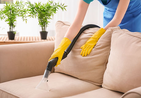 Vacuuming Couch