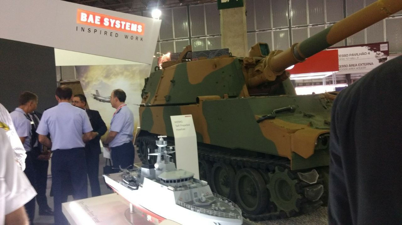 LAAD - Estande da Bae Systems