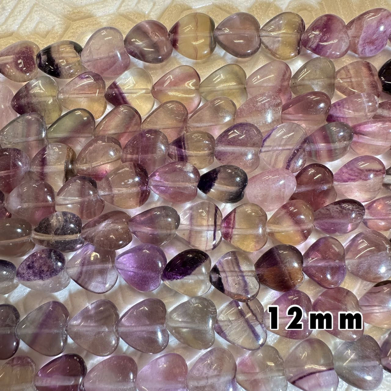 Heart Amethyste 12mm