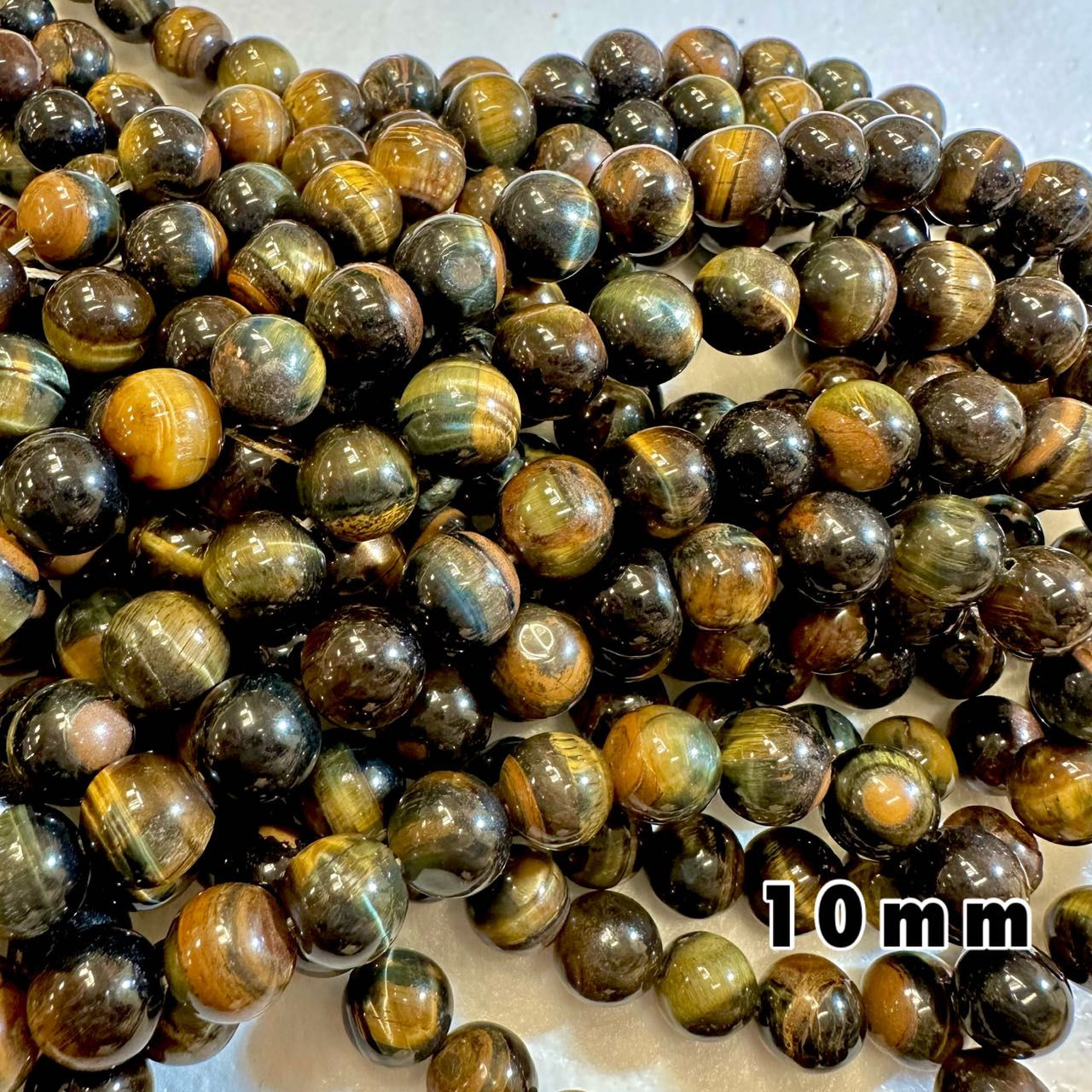 Tiger Eye Natural Stone 10mm