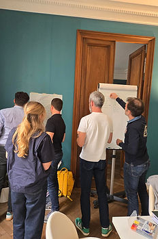 Atelier d'équipe avec Sarah Cruveillé
