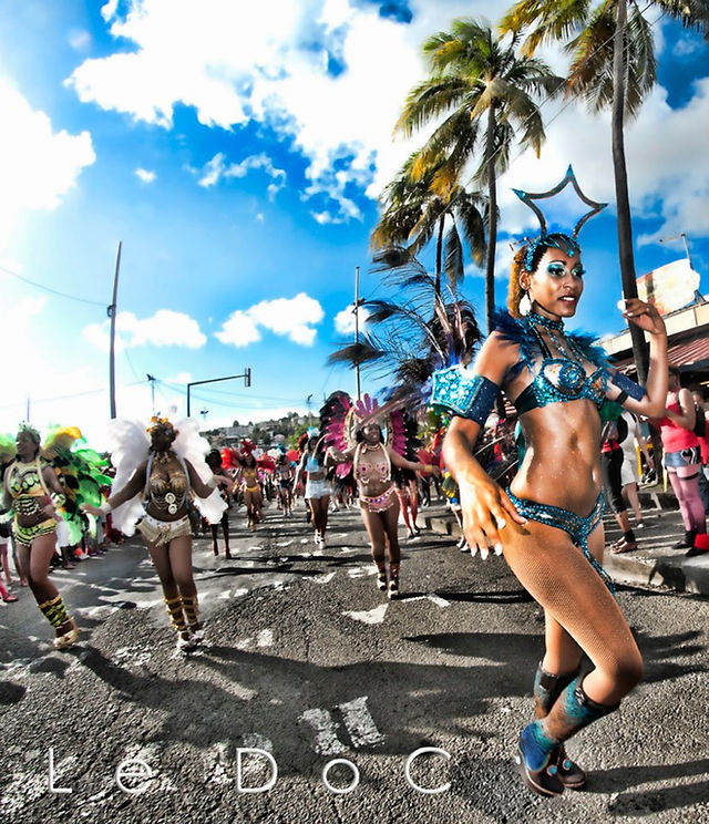 Photographie de Le Doc- article du blog du Domaine de l'Anse Ramier sur le carnaval en Martinique