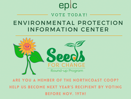 Are You A North Coast Co-op Member? Vote For EPIC By Nov. 19th!