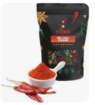 Stand up pouches making for Chilli Powder Packaging Pouches