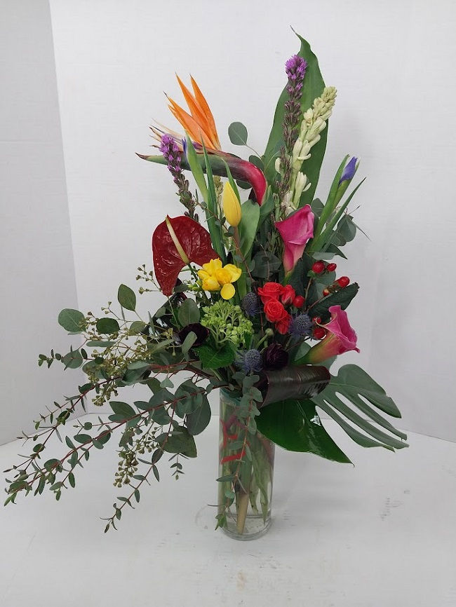 Tropical flowers designer choice