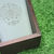 Thumbnail: Cthulhu Coffin Tray: Dark Rosewood Stained Wooden Tray with Grey Faux Leather