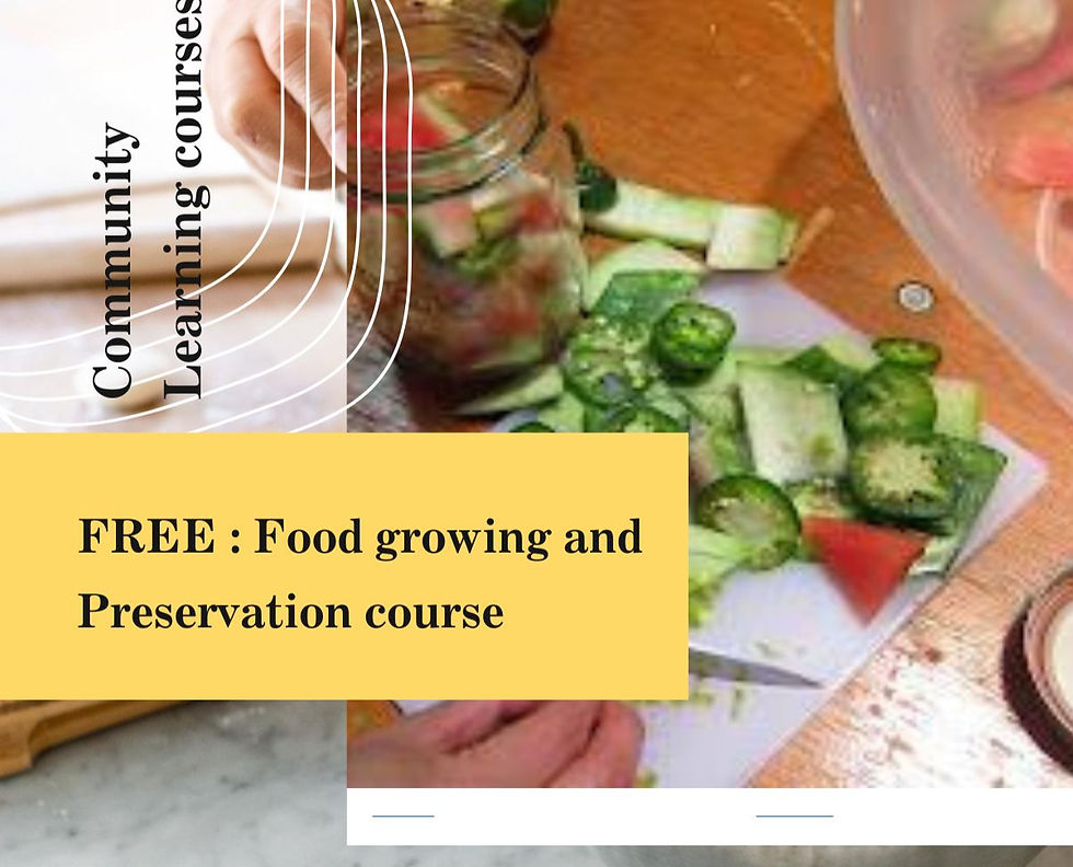 Community Learning Preservation course!