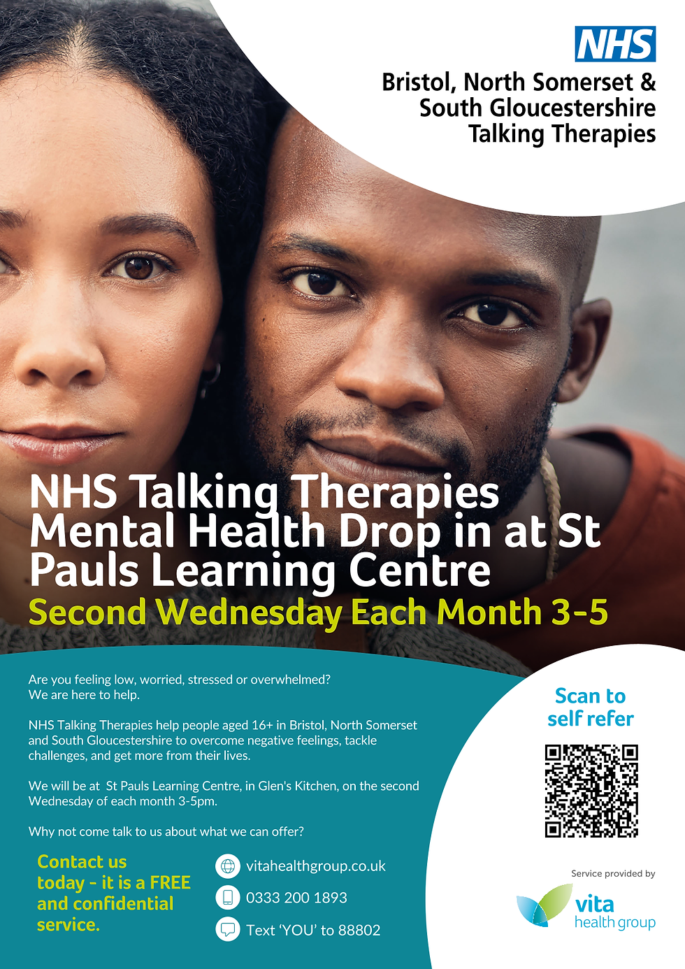 NHS Talking Therapies Mental Health Drop in