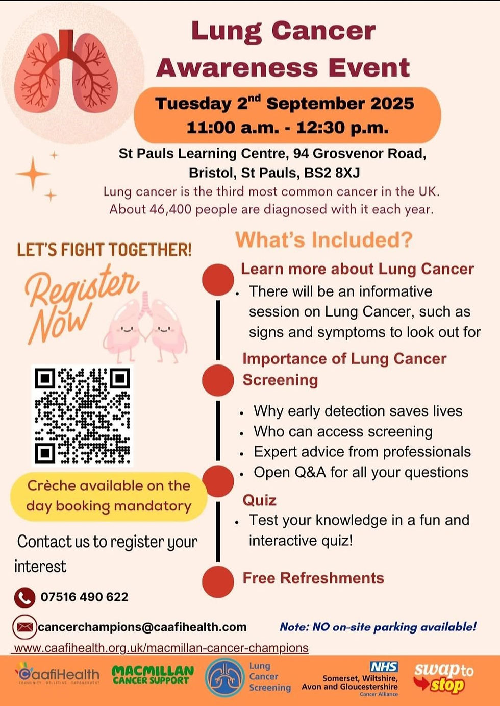 Lung Cancer Awareness Event