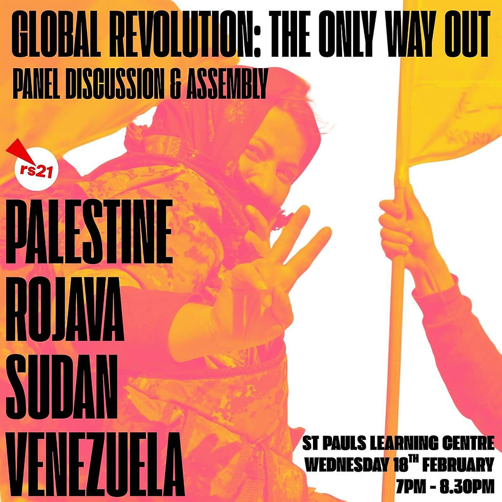 Global Revolution: The Only Way Out