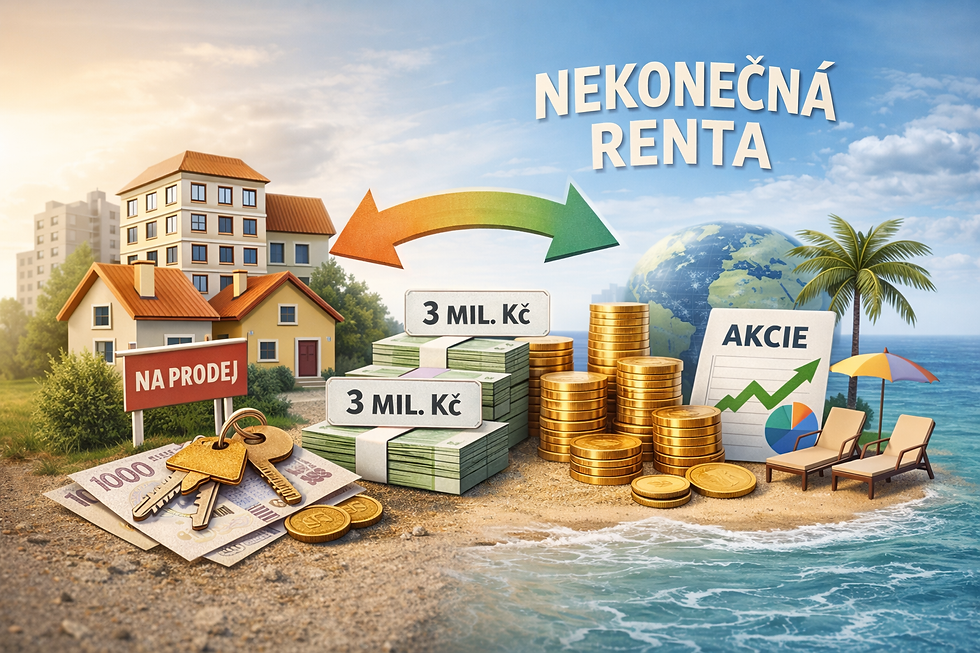 Prodal 30 milionů v nemovitostech. A konečně se mu ulevilo.