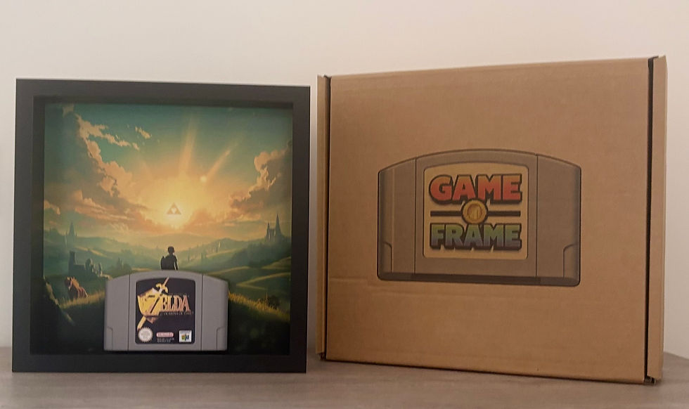 Thumbnail:  The Legend of Zelda: Ocarina of Time Nintendo 64 Cartridge Display Frame