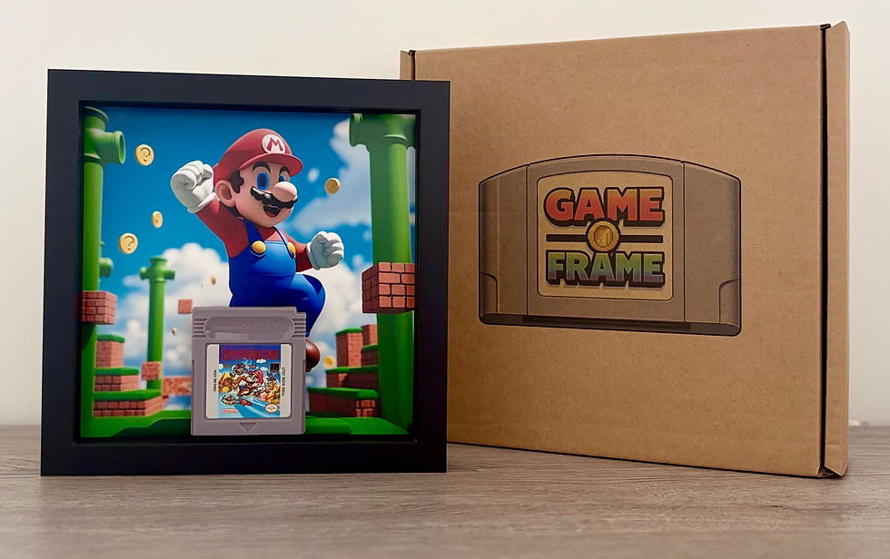 Thumbnail: Super Mario Land Game Boy Cartridge Display Frame