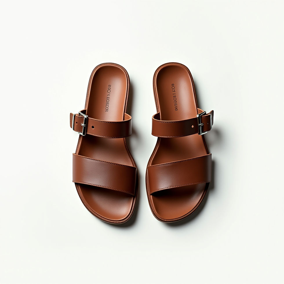 Sandales Cuir Homme