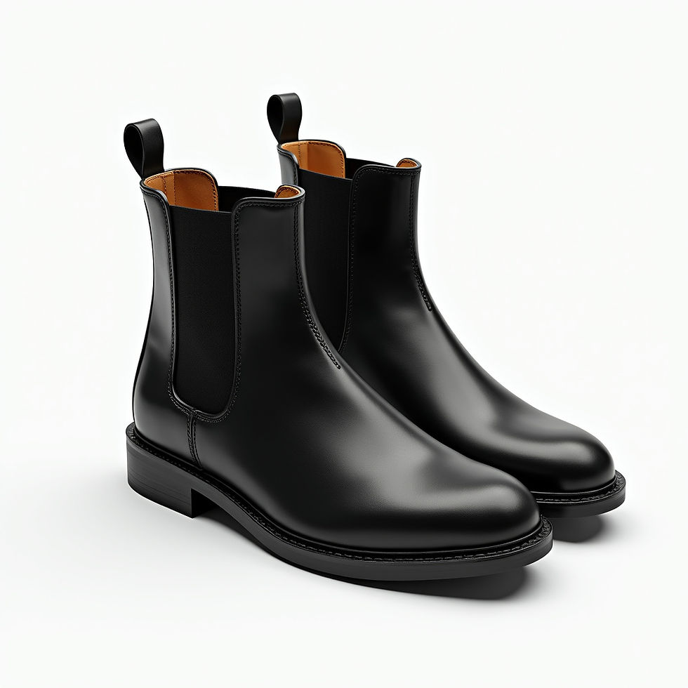 Botte Cuir Chelsea