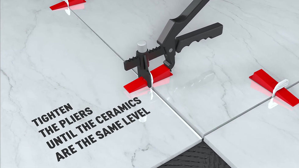 Миниатюра: Video система за нивелиране на плочки Makofix