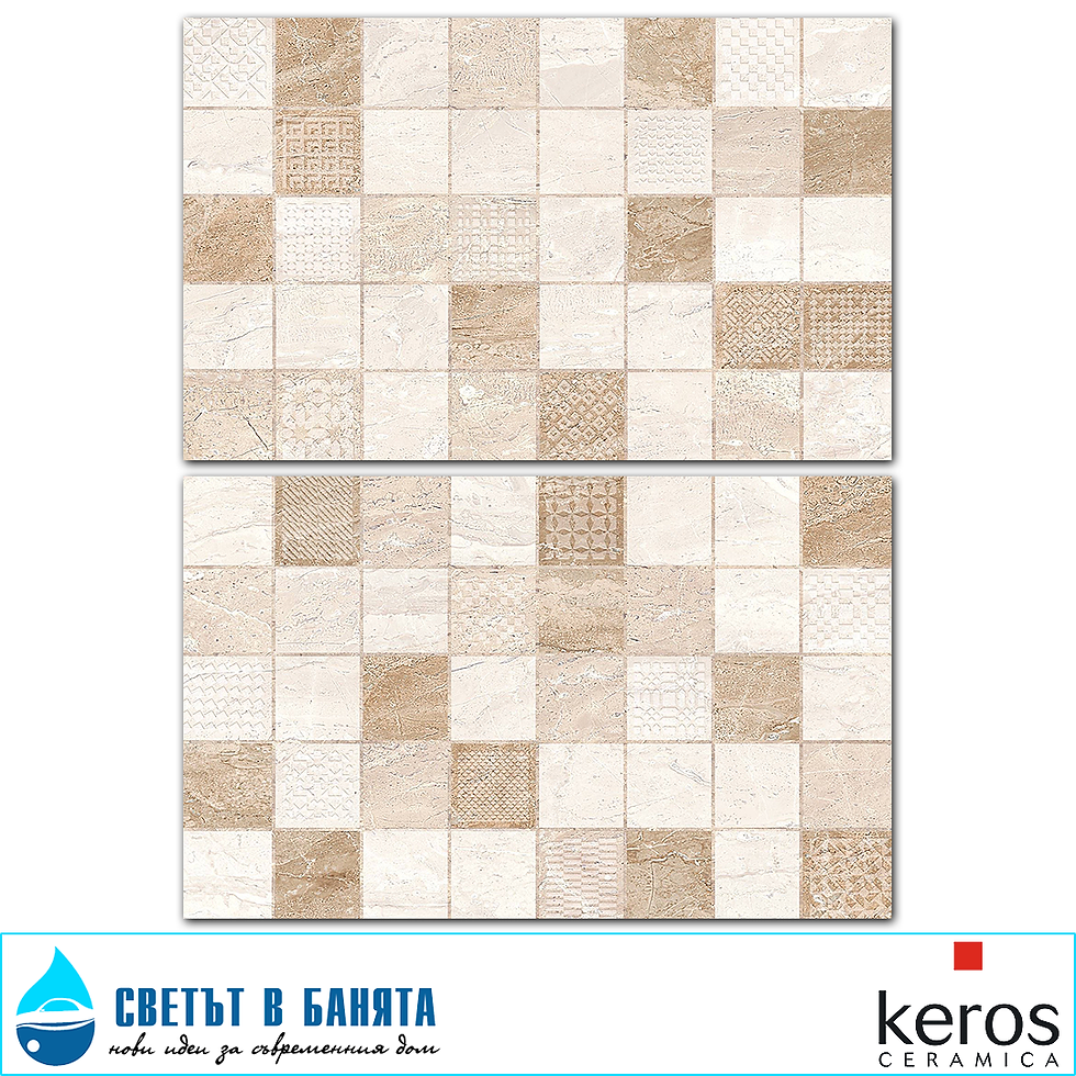 Миниатюра: Product Decorado July Beige 25x40 Keros Cerámica