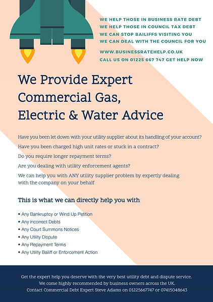 Brochure expert commercial gas & Electric & Water advice