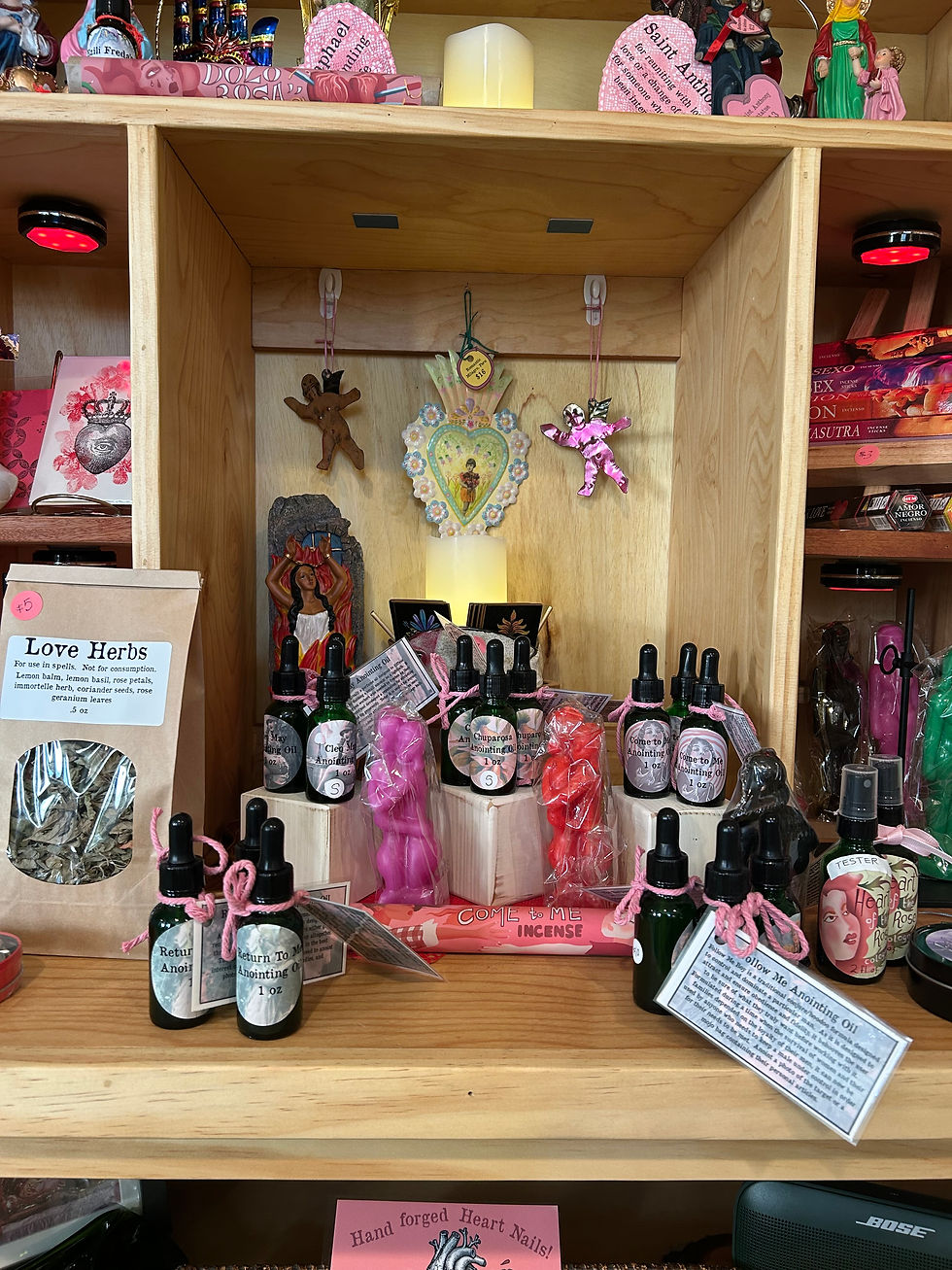 hoodoo conjure magic condition oils