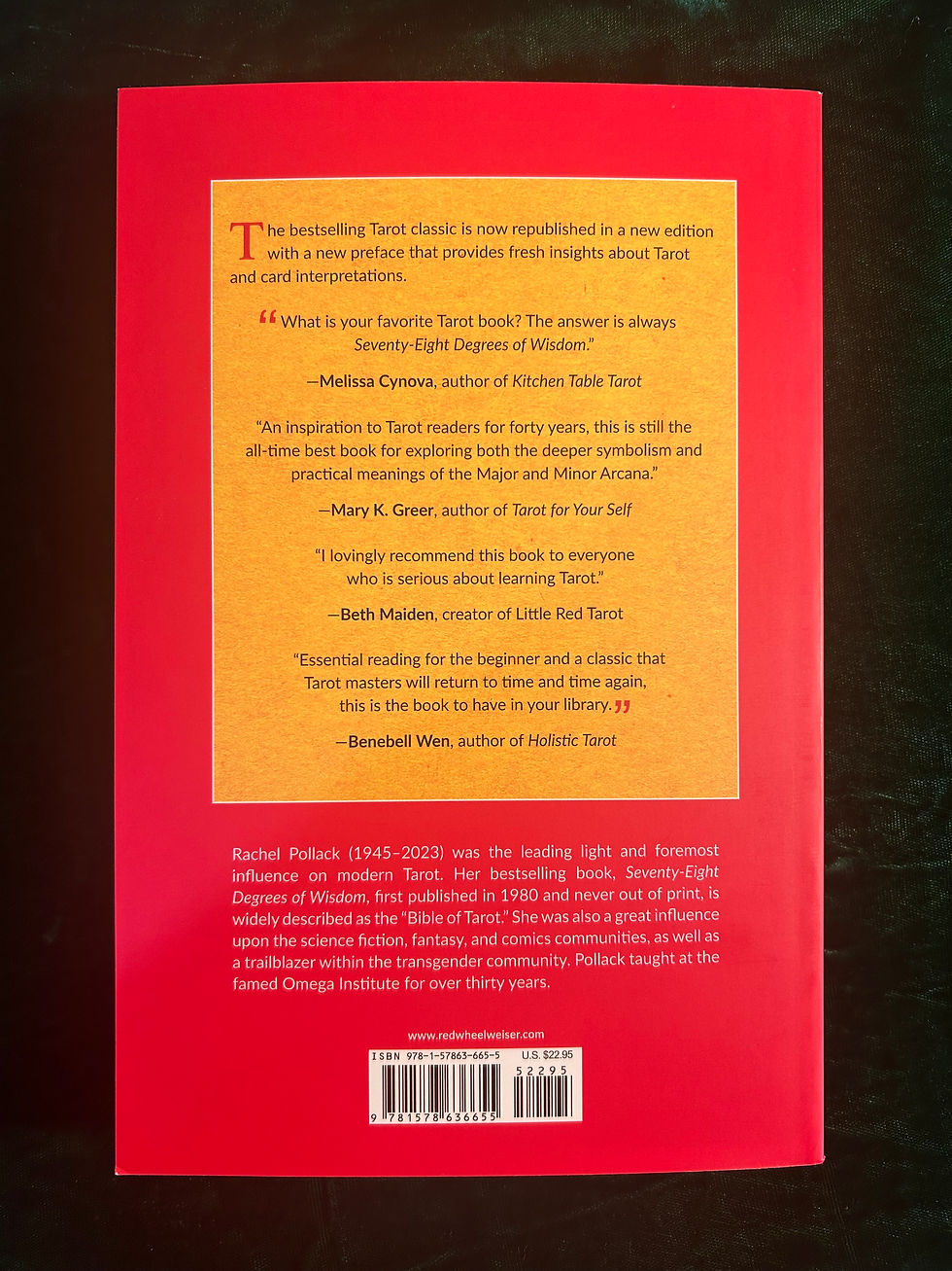 Thumbnail: Seventy-Eight Degrees of Wisdom by Rachel Pollack
