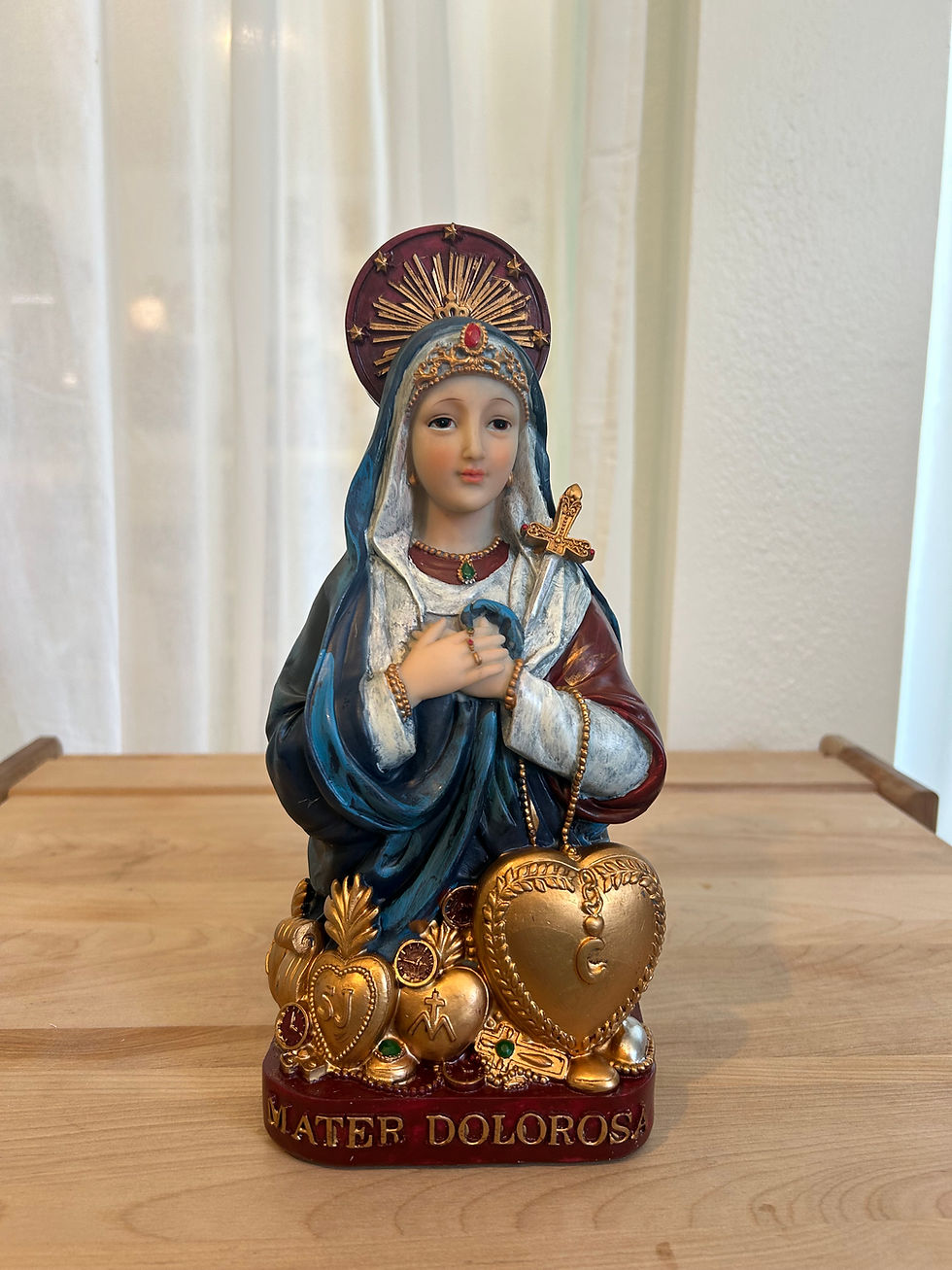 Thumbnail: Mater Dolorosa/ Metrezili/ Ezili Freda Bust Statue