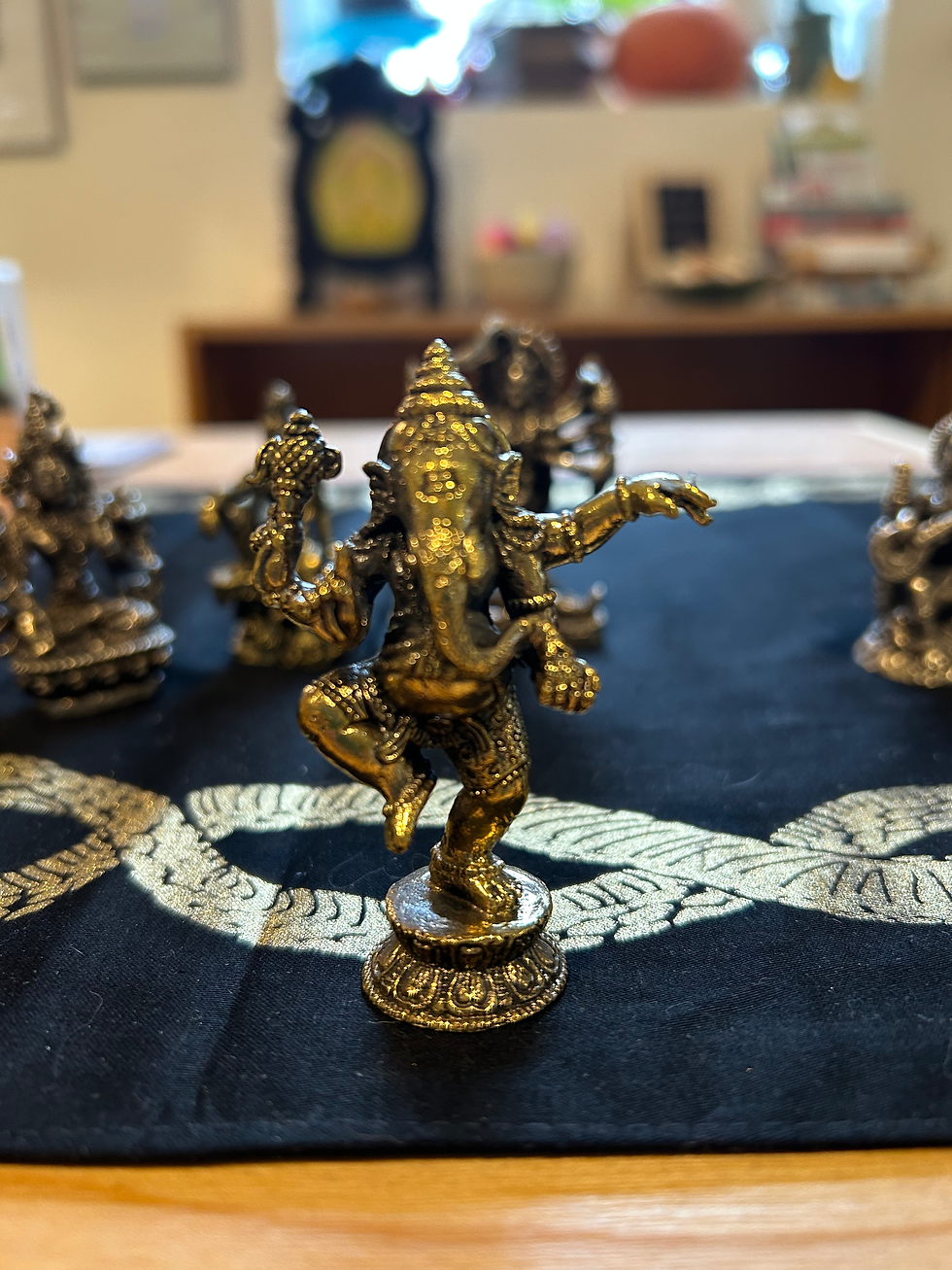 Thumbnail: Large Brass Deity Statuette