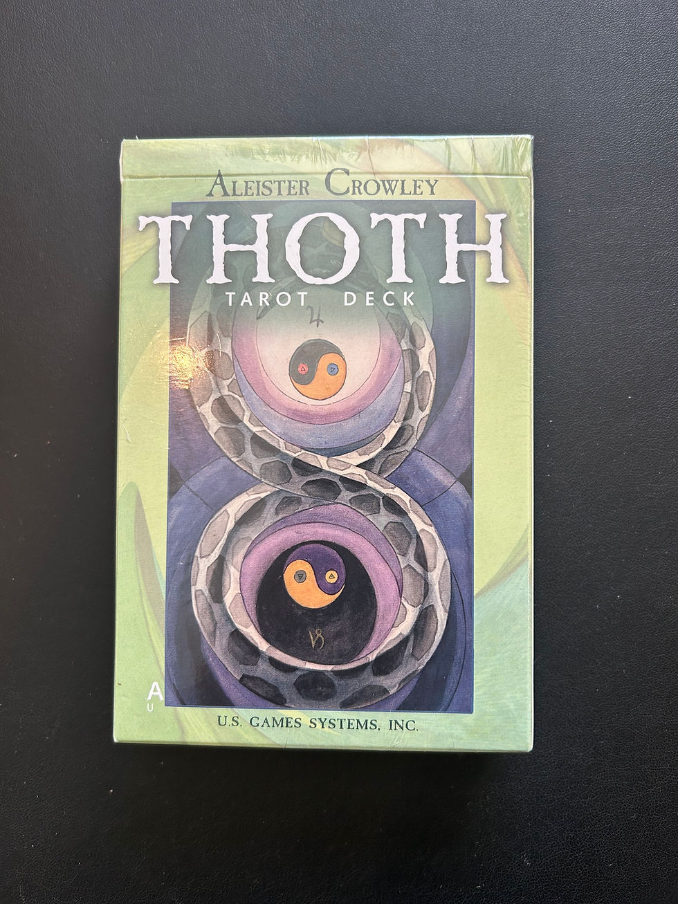 Aliester Crowley Thoth Tarot Deck Large