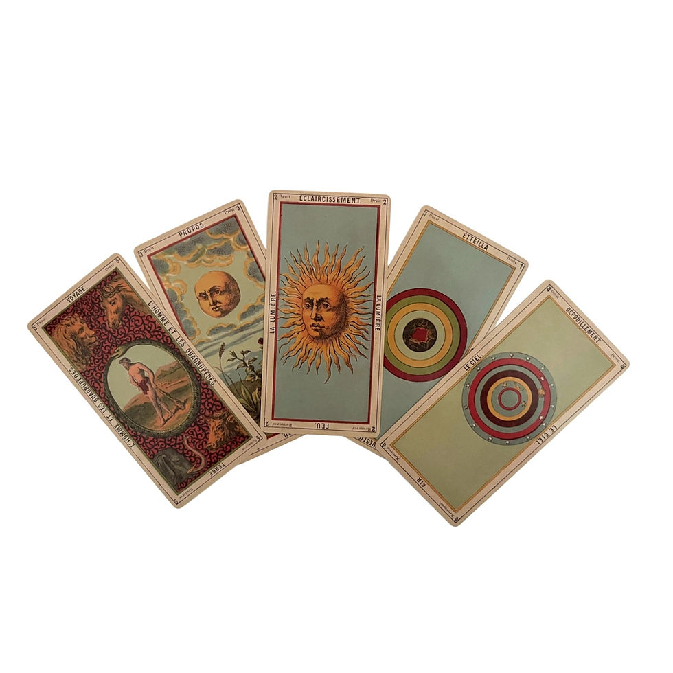 Thumbnail: Grand Etteilla Tarot Deck and Guide by Vieux Monde