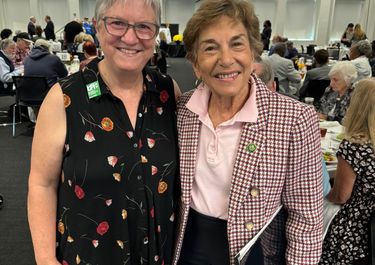 Illinois Alliance for Retired Americans. Two people standing.