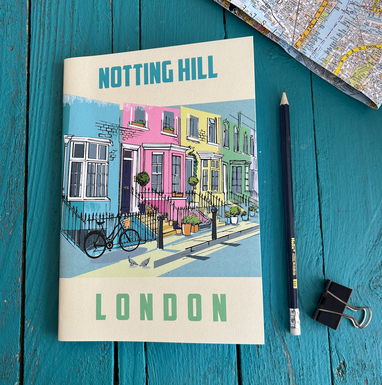 A5 Notting Hill London Notebook