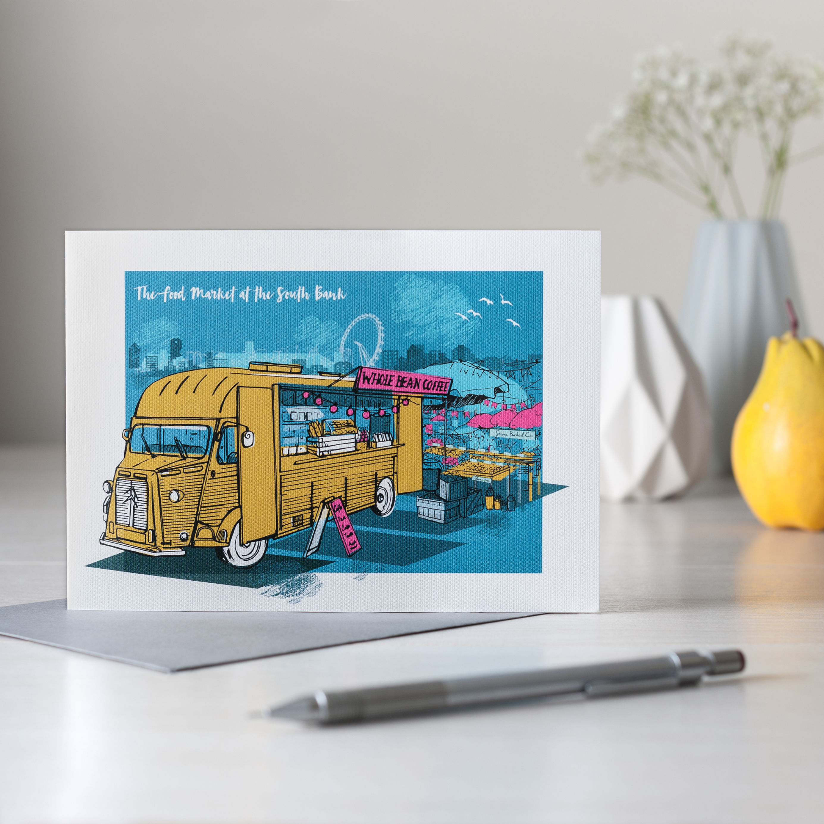 The Food Market at the South Bank, Card