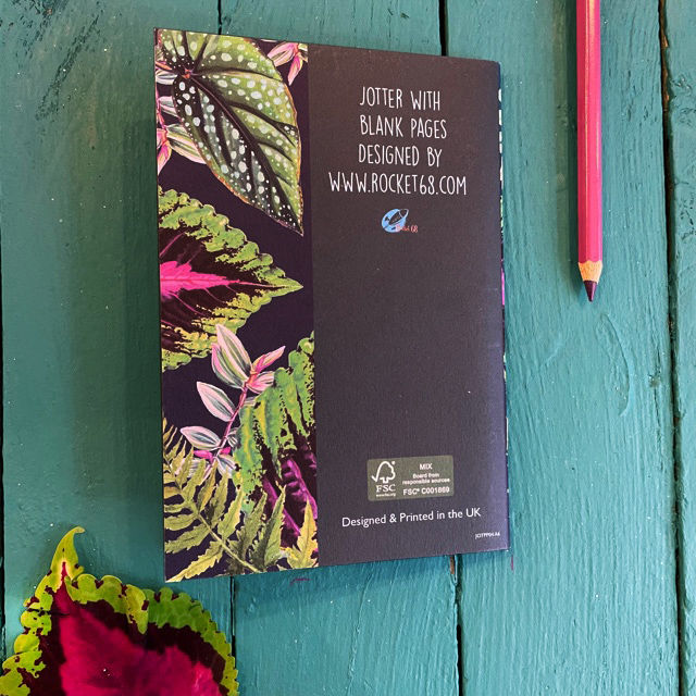 Thumbnail: Set of 6 x Coleus Houseplant A6 Jotter