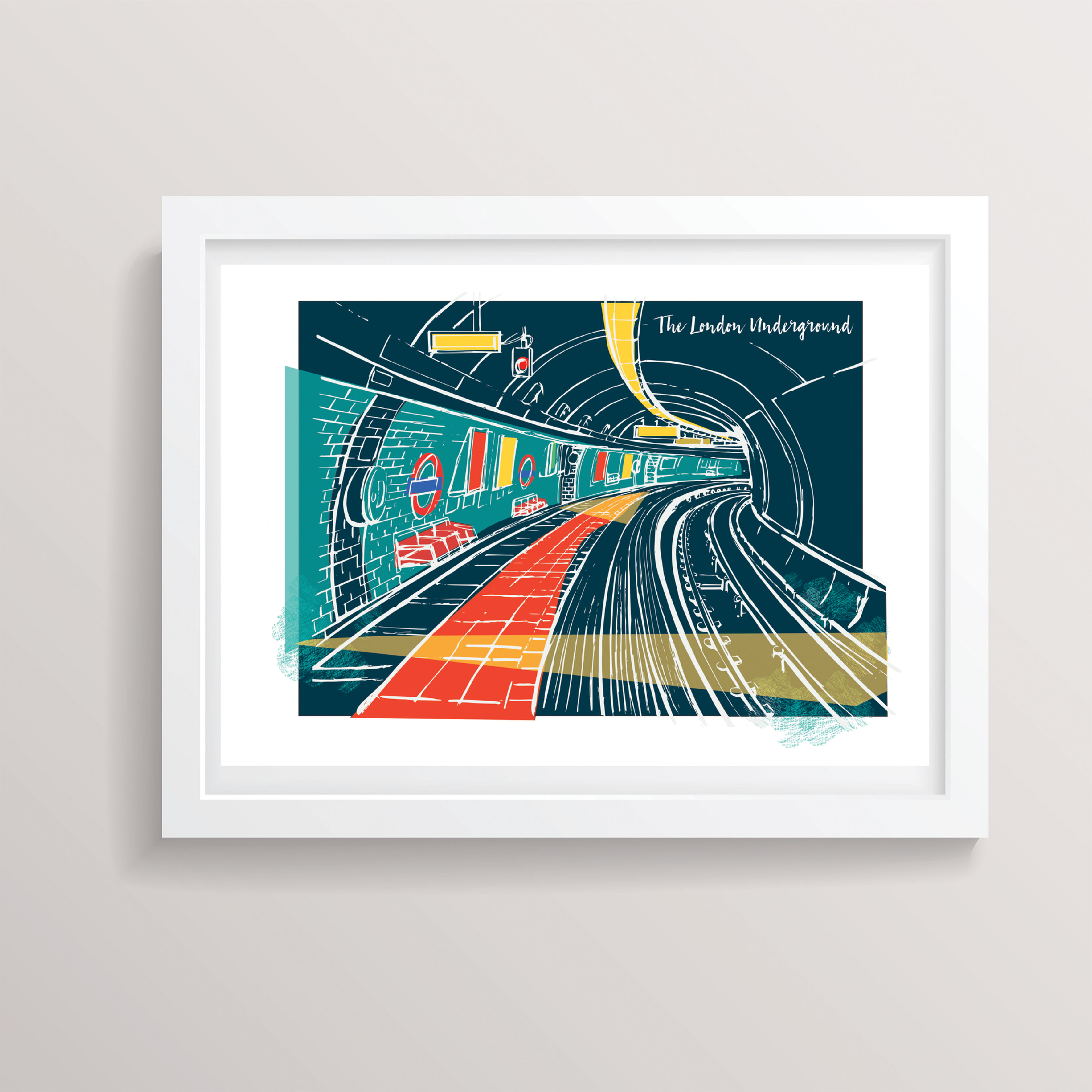 London Underground Print