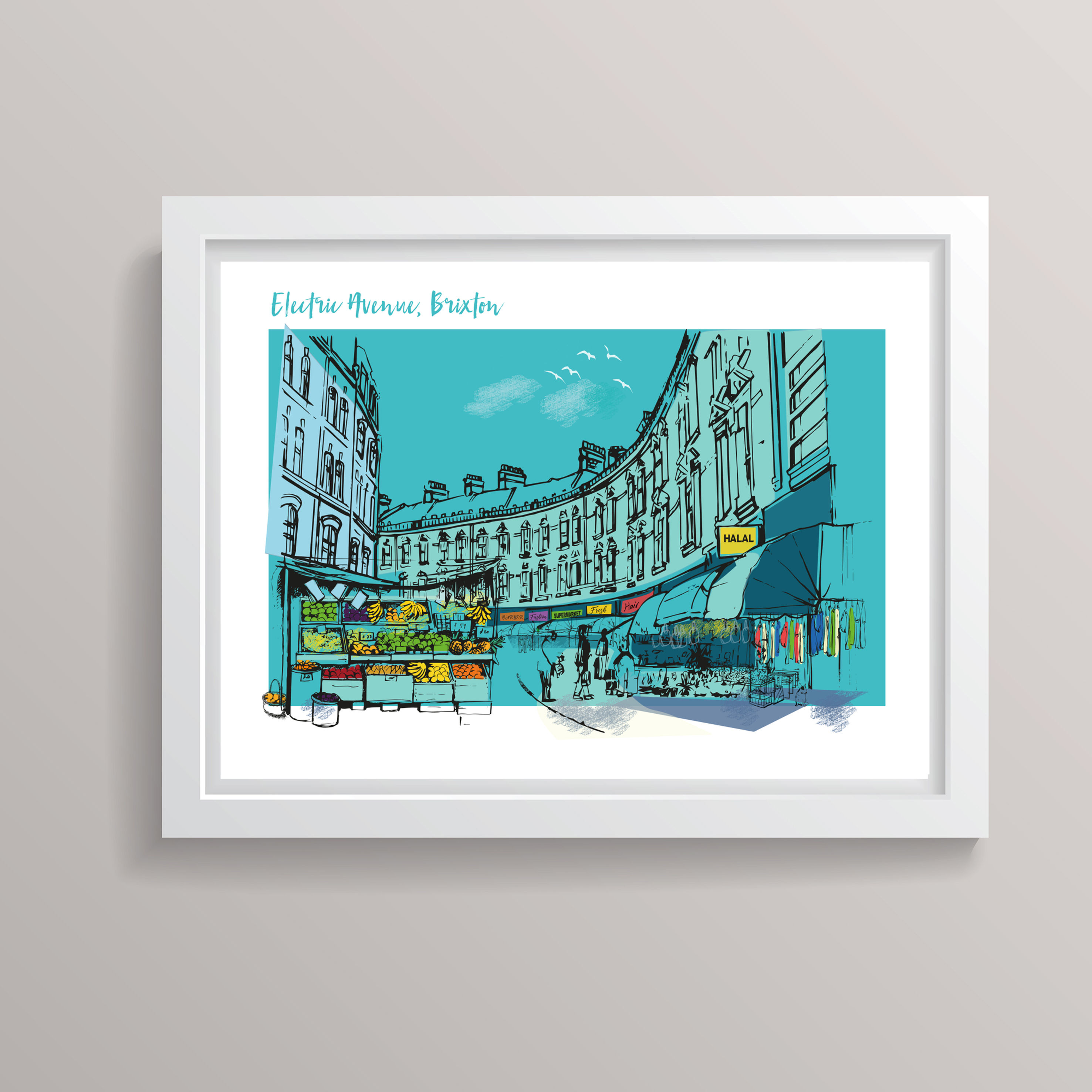 Electric Avenue, Brixton Print