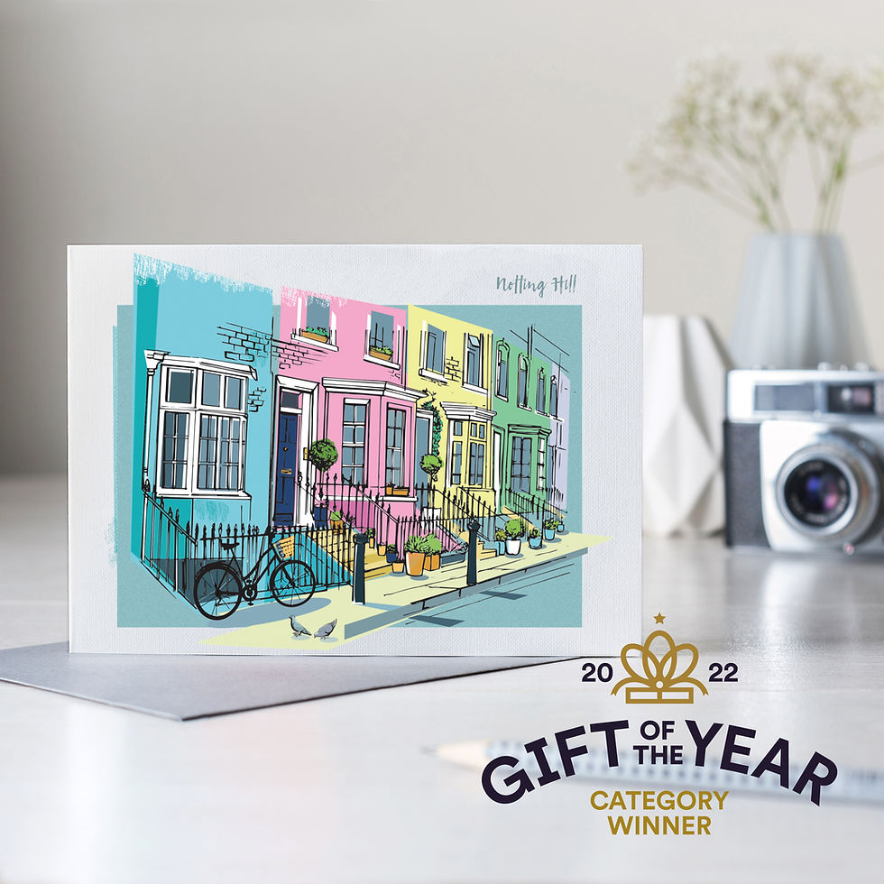 Thumbnail: Pack of 8 Illustrated London Postcards