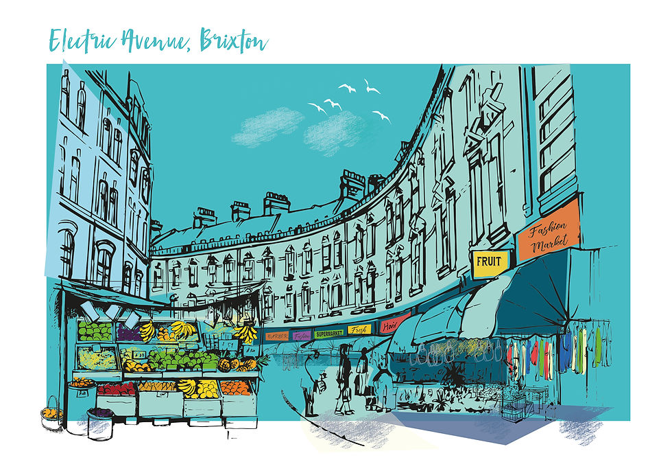 Thumbnail: Electric Avenue, Brixton Print
