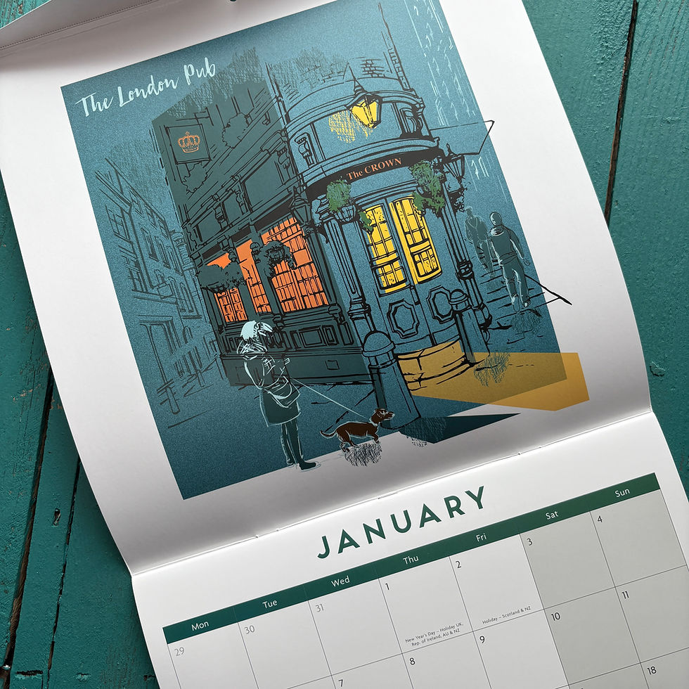 Thumbnail: 2026 London Themed Calendar