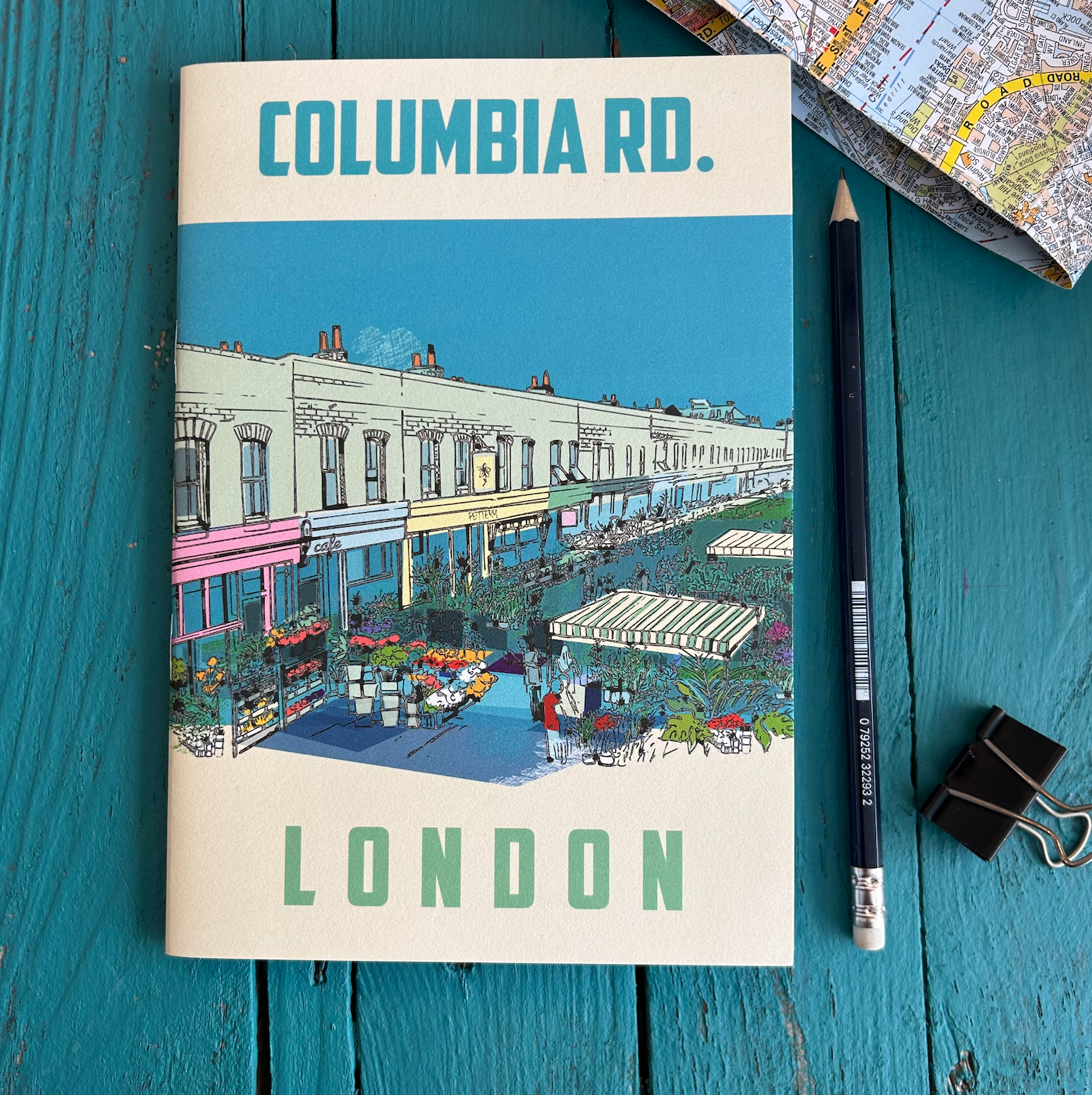 A5  Columbia Road LCNOTE 03London Notebook