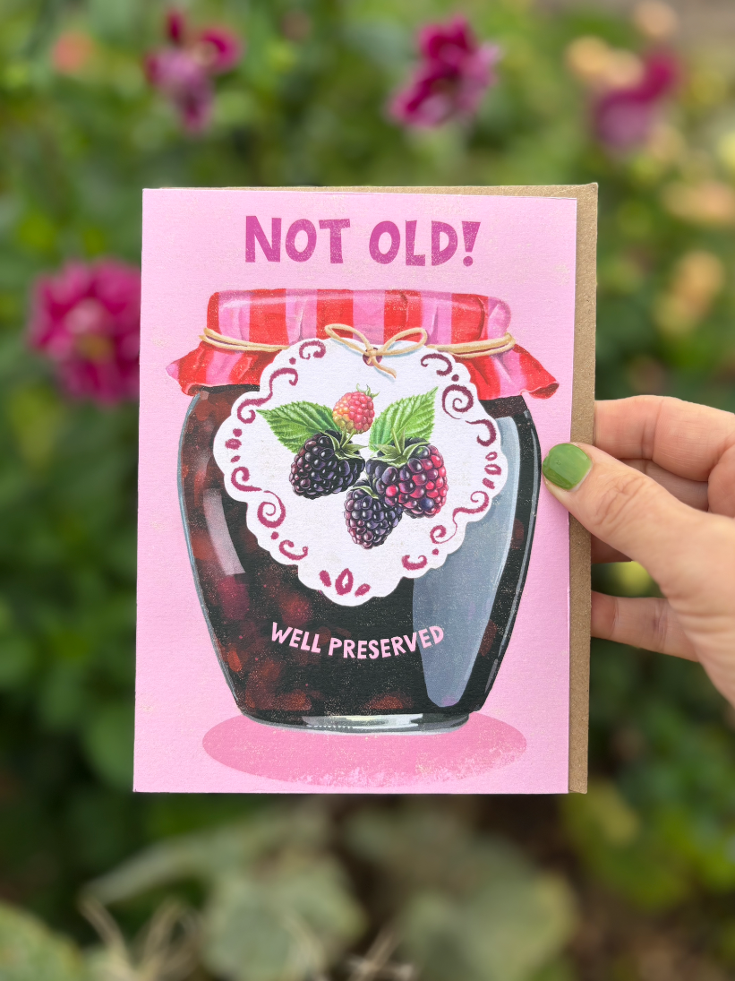 Thumbnail: Berries Jam Birthday Card