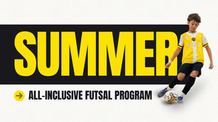 youth futsal summer camp Charlotte indoor training all-inclusive program FTA