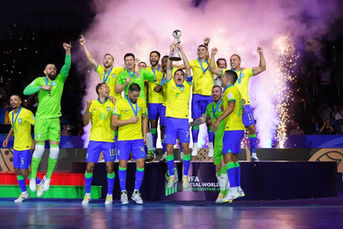 Brazil Wins 6th Futsal World Cup Title, Defeating Argentina 2-1