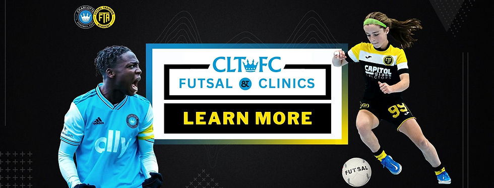 Learn about opportunities for your player to join this Futsal experience in Charlotte