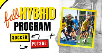 Hybrid Soccer & Futsal Fall Program: Youth Training in Charlotte
