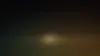 Sky background with gold sparkles