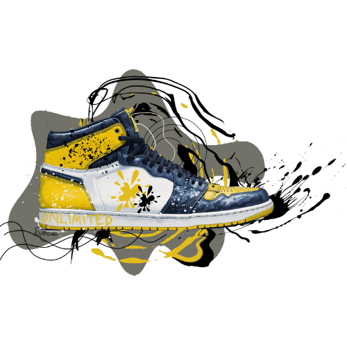 Thumbnail: Unlimited shoe yellow ∞/06