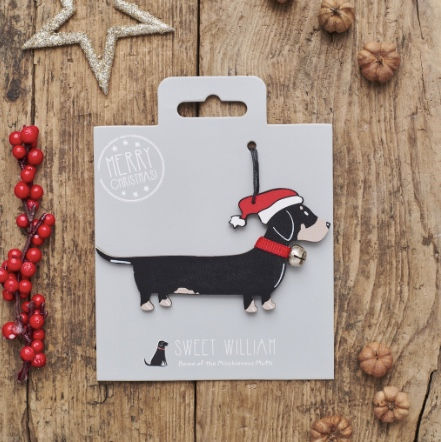 Thumbnail: Christmas Tree Decoration Dachshund, sausage dog