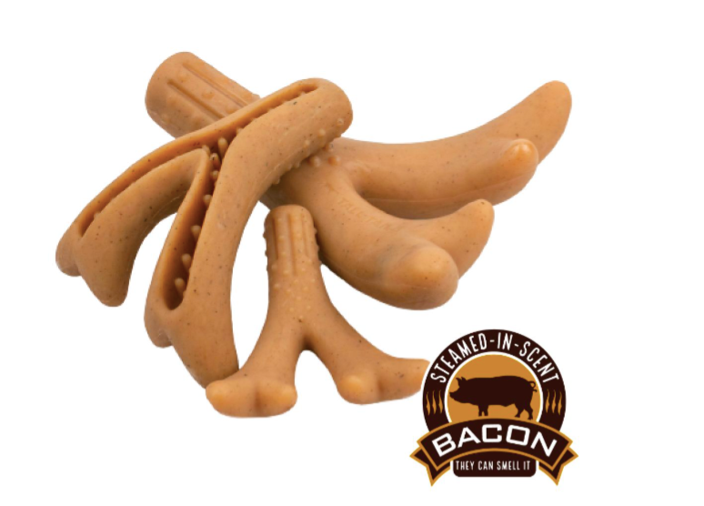 Tall TailsBacon Scented Antler dog toy