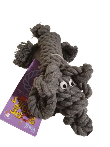 Rope toy for larger dogs