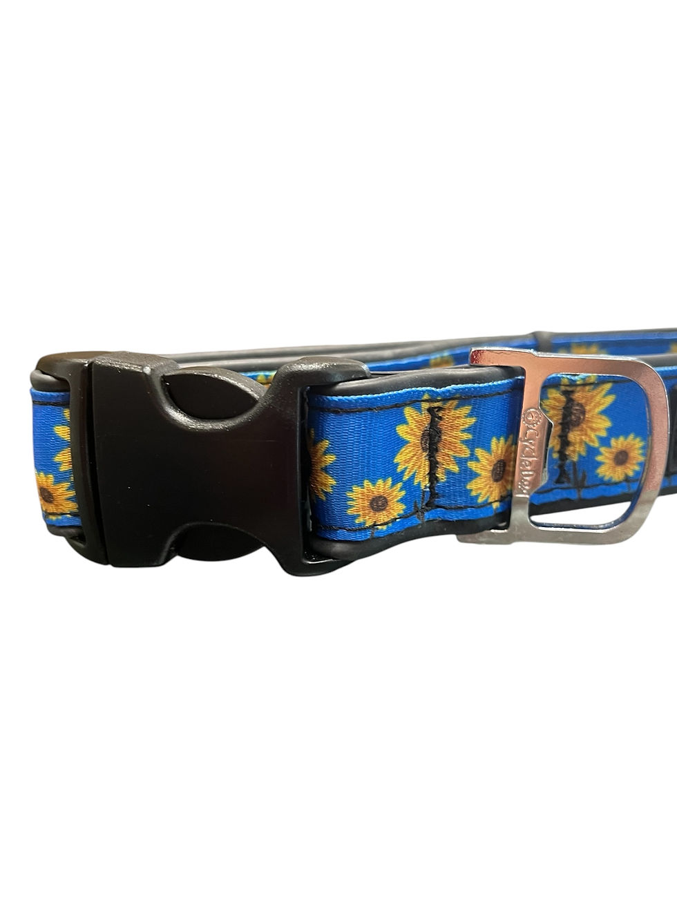 Thumbnail: Cycle Dog Waterproof, Durable Dog Collar Sunflowers No Stink