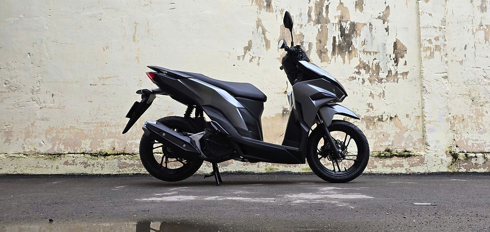 Honda Vario sơn áo Xám Lambor